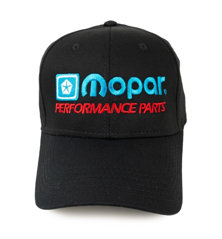 Mopar M Performance Omega Logo Black Hat Cap - Shipped in a Box