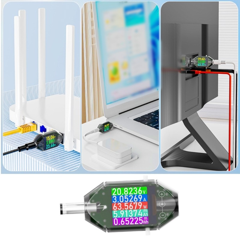 Voltage Current Tester For DIY Projects Digital Power Meter Professional