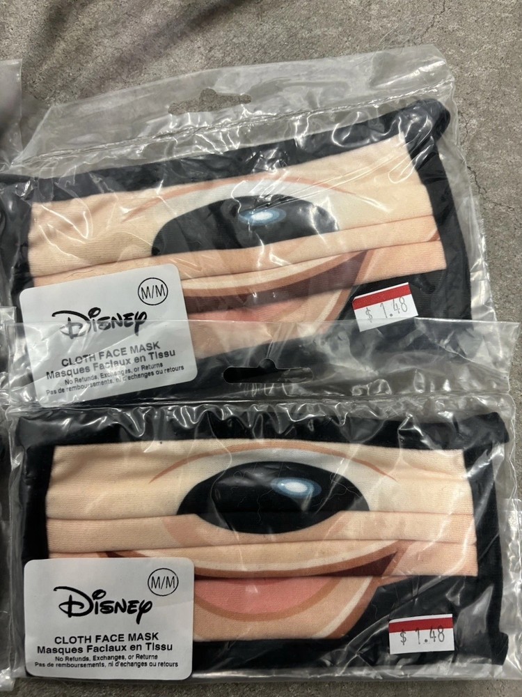 Disney Store Original cloth face mask Multiple *READ