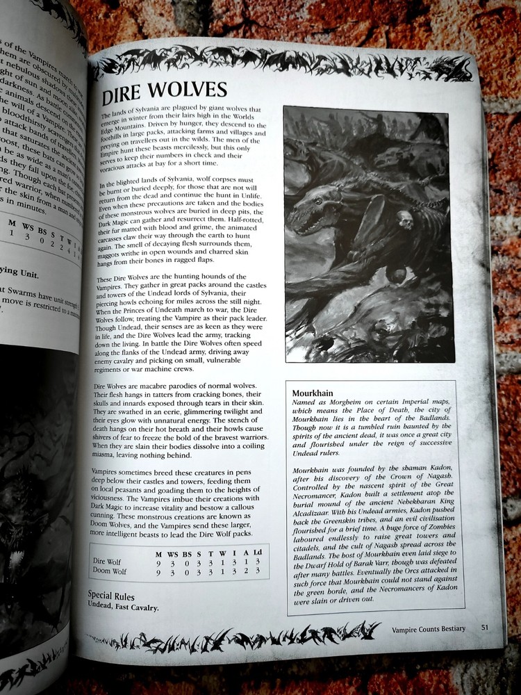 Warhammer Armies: Vampire Counts [7th Edition 2008]
