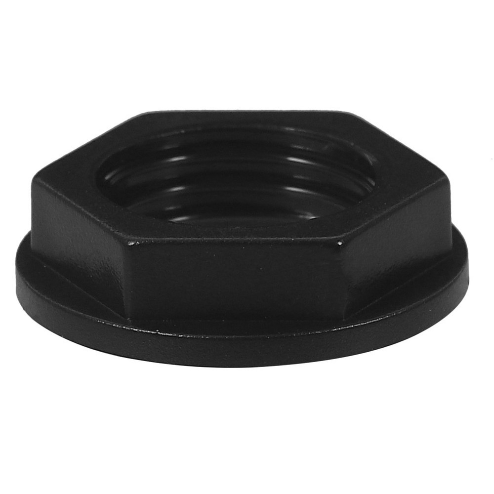 Pvc Hexagonal Nut Guitar Input Jack Socket Plate Nuts Individual Packs