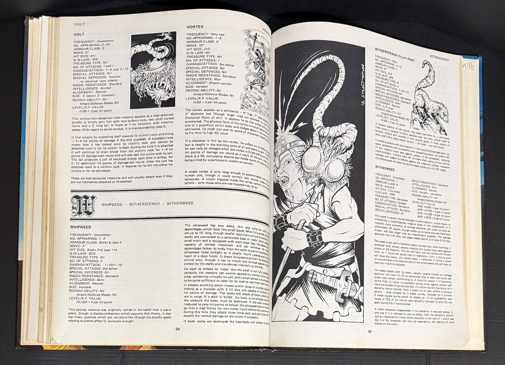Advanced Dungeons & Dragons Fiend Folio Hardcover Book