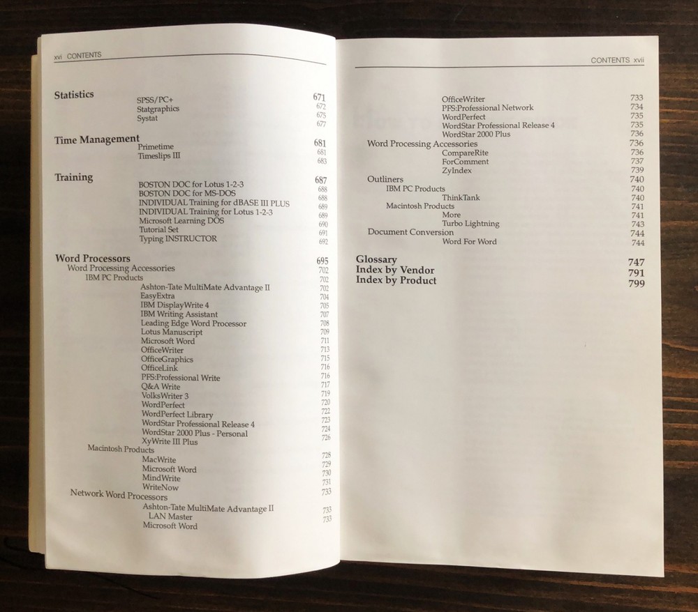 The Corporate Software Guide : Eighth Edition 1988 (IBM PC, Macintosh software)