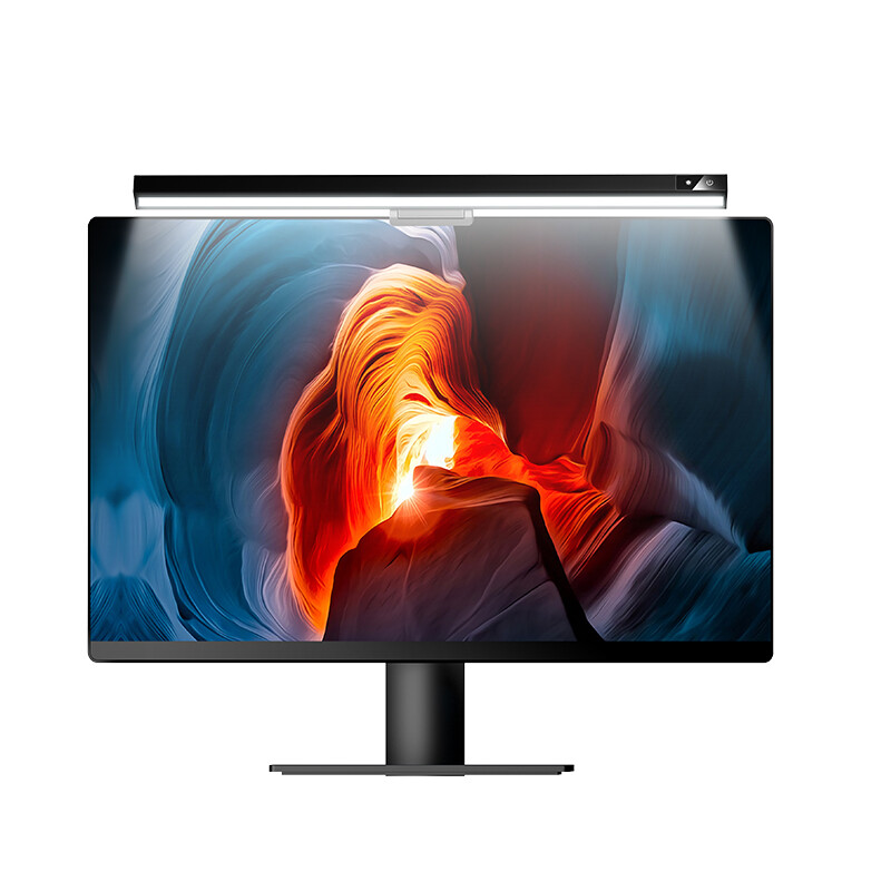 LED USB Smart Computer Screen Bar Light Dimmable Adjustable Reading Desk Lamp