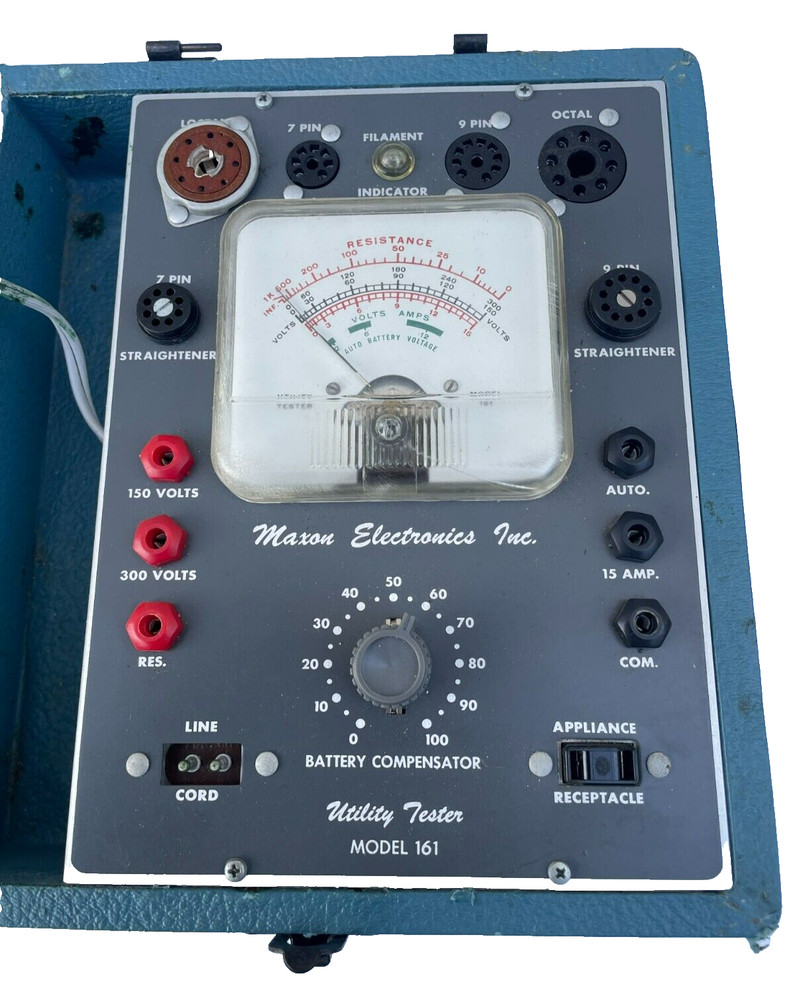 Maxon Electronics Inc. Utility Tester Battery Compensato for Model 161