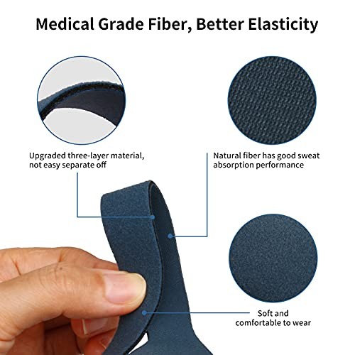 Universal Replacement Headgear for Full Mask, Replace Part CPAP Blue