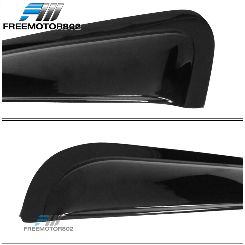 Fit 14-19 Chevy Silverado GMC Sierra Crew Cab Window Visors Rain Deflector