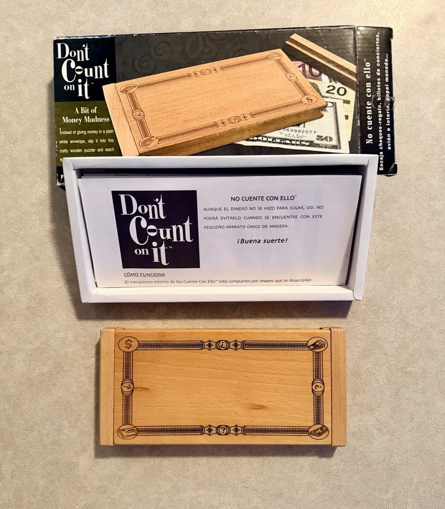 Don’t Count On It Money Gift Puzzle