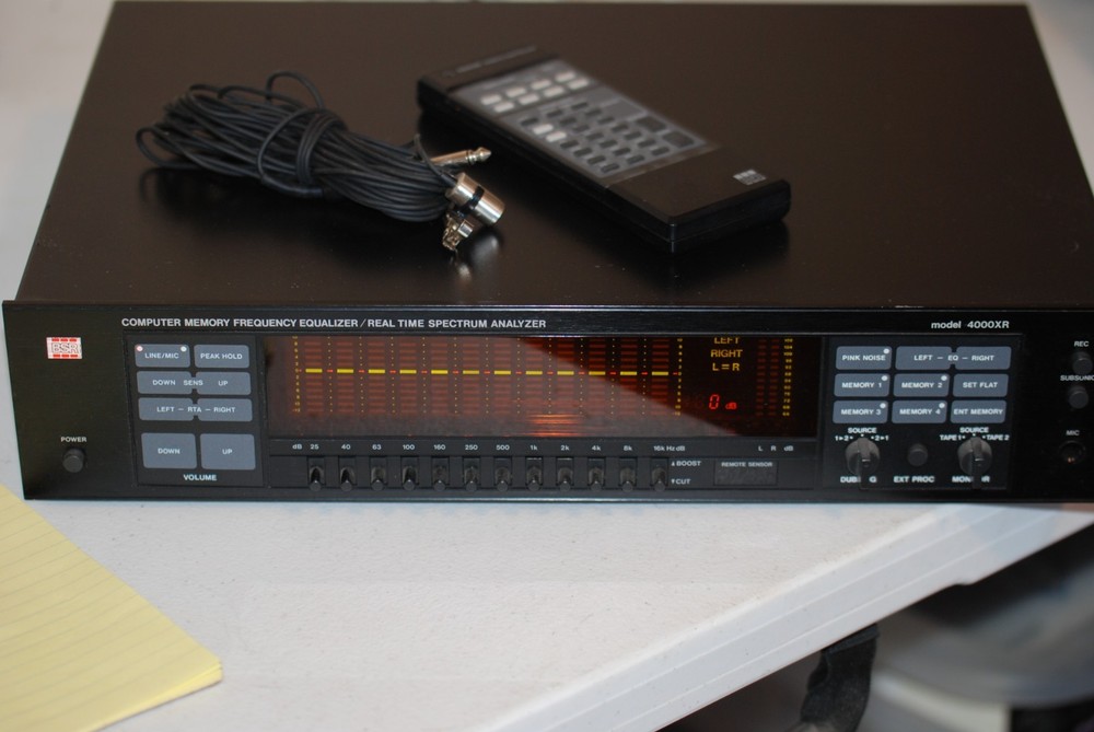 BSR 4000XR Computer Memory Frequency Equalizer Real Time Spectrum Analyzer
