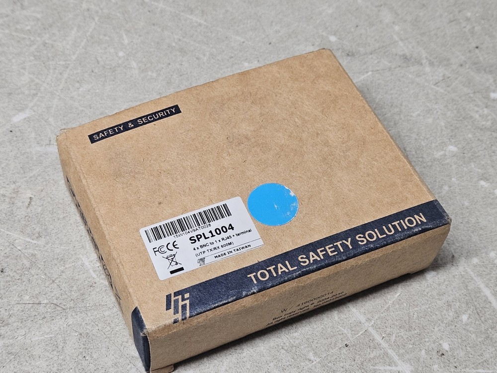 Total Safety Solution 4xBNC to 1xRJ45 + Terminal SPL1004