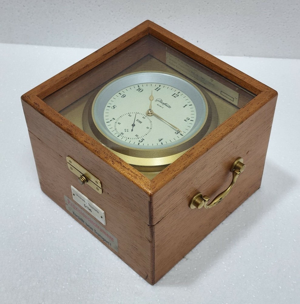 GLASHUTTE PRECISION MARINE QUARTZ CHRONOMETER TYP 1-71