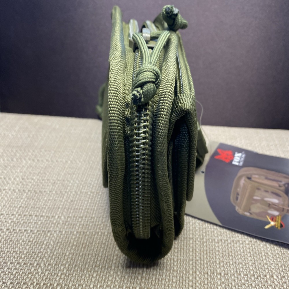 FOX TACTICAL BELT UTILITY POUCH OD GREEN NOS