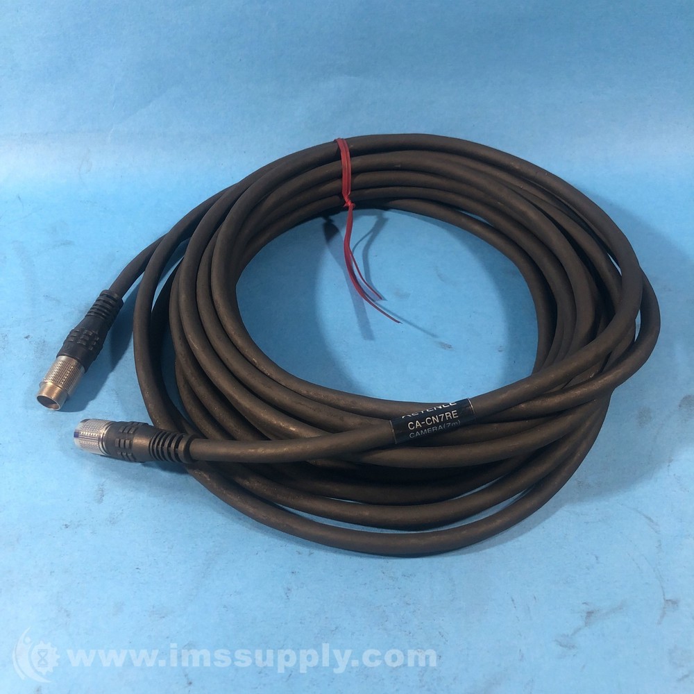 Keyence CA-CN7RE Intuitive Vision Camera Cable, 7m Length FNIP