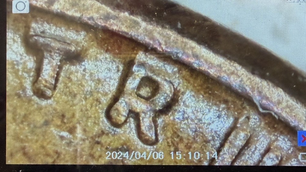 1957-D Wheat Penny Error L” “B" “E” In liberty, DDO, DDR, Mint Mark