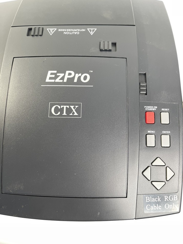 CTX EzPro 550 LCD Projector. Untested Powers On