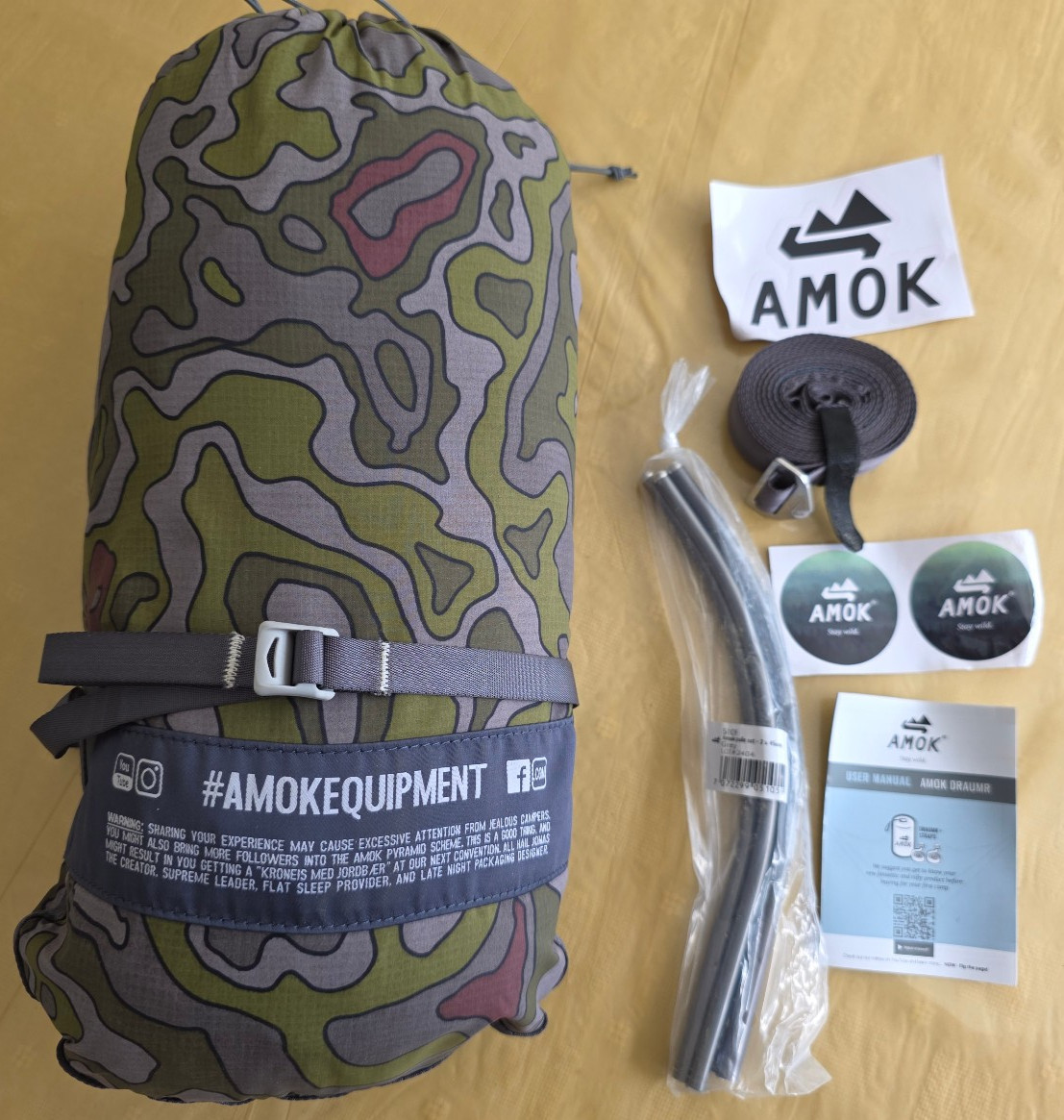 AmokDraumr 5.0 Hammock XL Camo