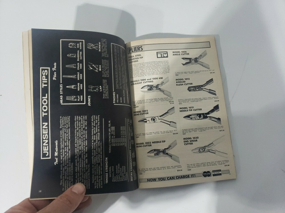 1974 JENSEN TOOLS ORIGINAL 112 PAGE CATALOG #674!!