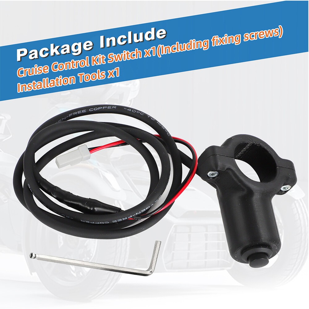 For 22-24 Can-Am Ryker Cruise Control Kit Control System Cruise Switch Bracket
