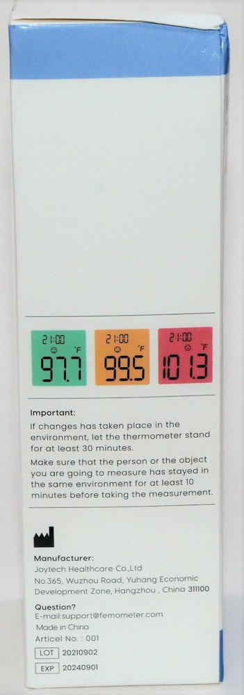 Femometer Infrared Forehead Thermometer DET-306