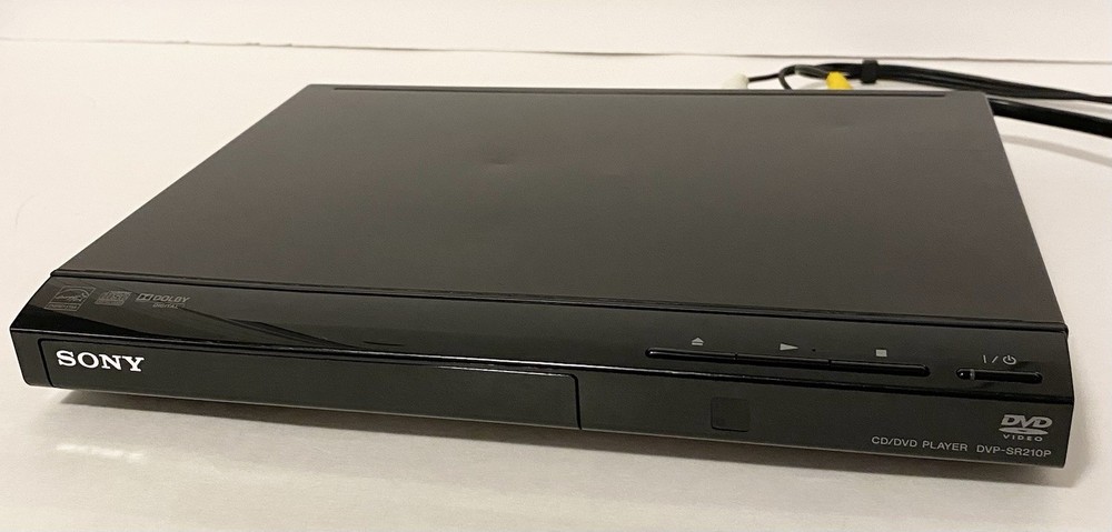 Sony DVP-SR210P DVD Player With Remote Control Tested Working