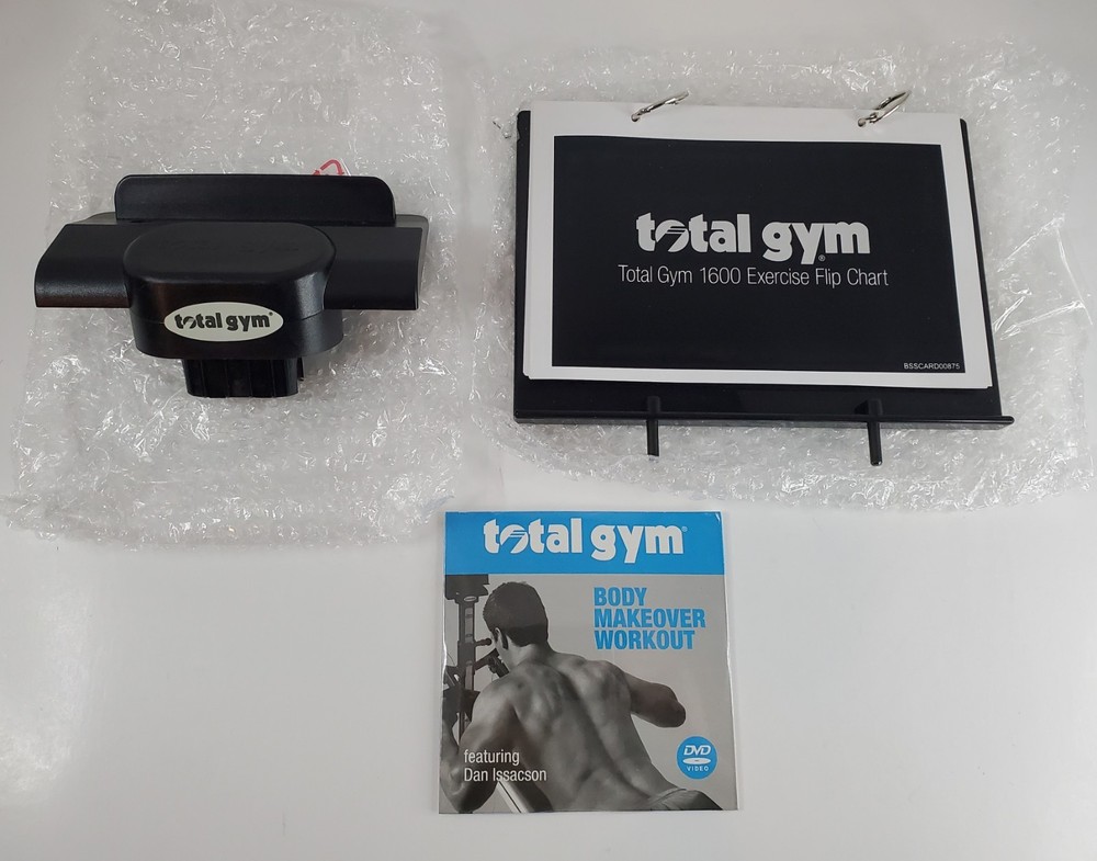 Total Gym 1600 Exercise Flip Chart with Tower Insert Holder