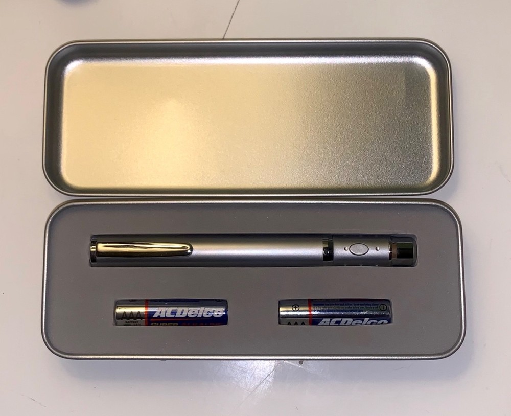 NEW Vtg Laser Pointer Bayer Employee Gift TESTED
