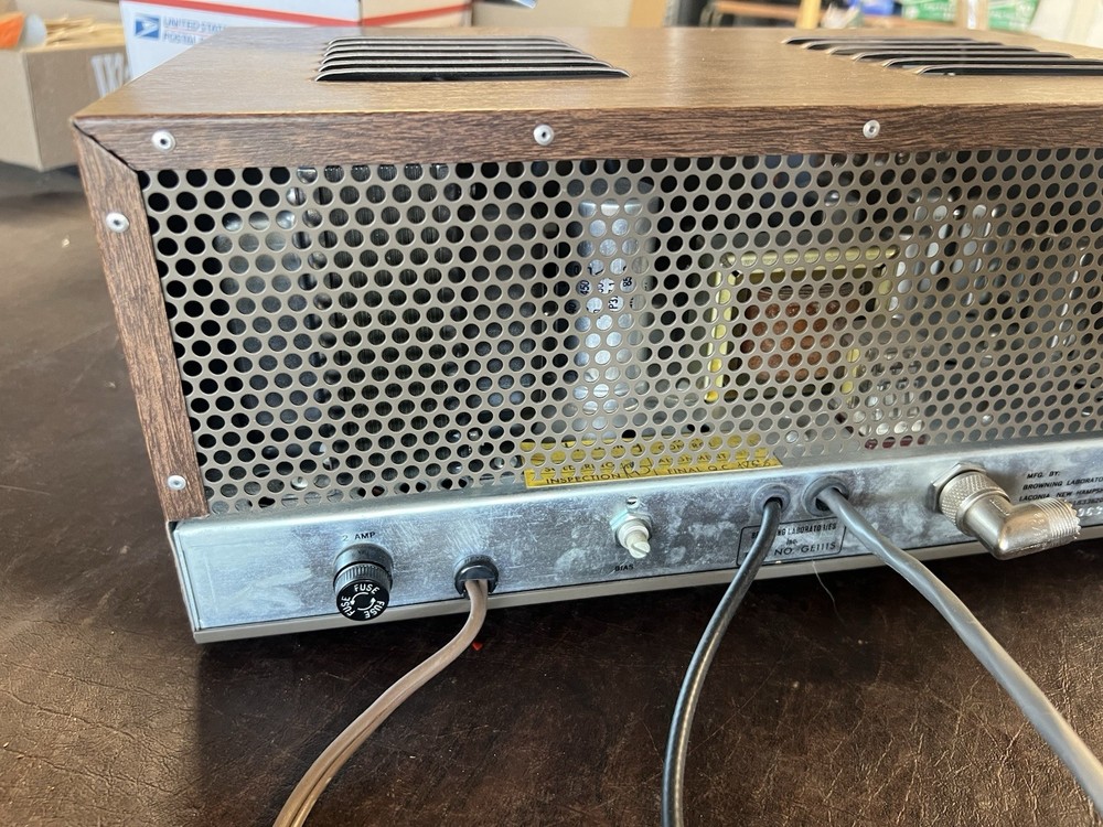 Vintage Browning Golden Eagle Mark III SSB Tube Transmitter for restore project