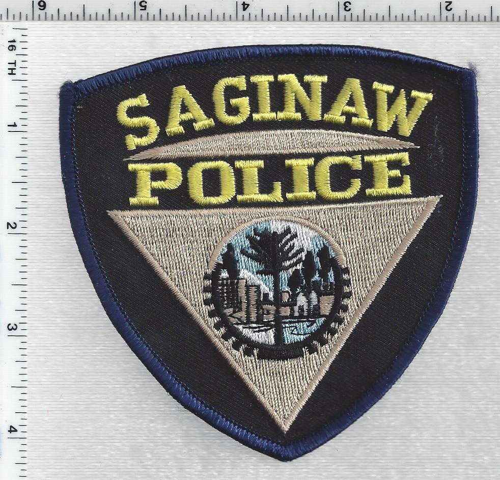 Saginaw Police (Michigan) 5th Issue Shoulder Patch