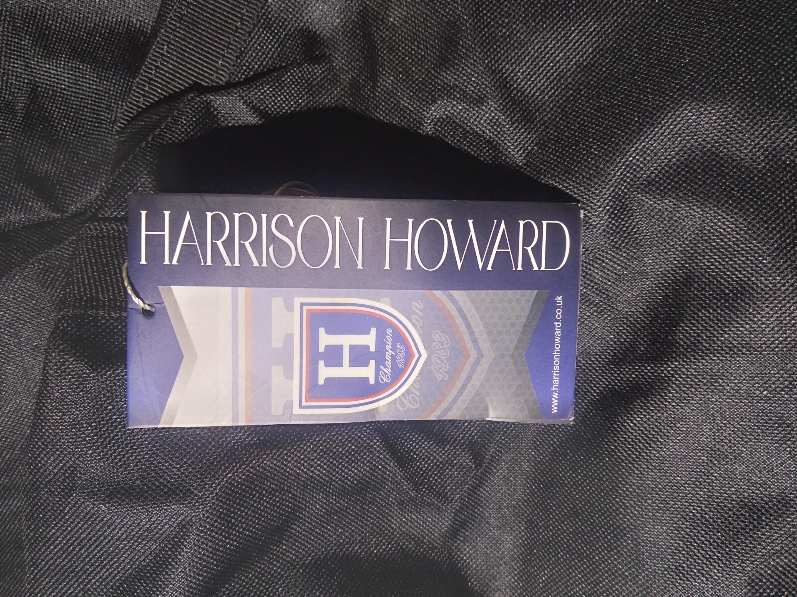 Harrison Howard Equestrian Horse Side Saddle Bags Black - Brand New