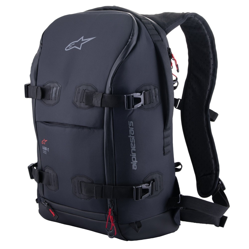 Alpinestars AMP-7 Backpack/Ruksack - Black/Black
