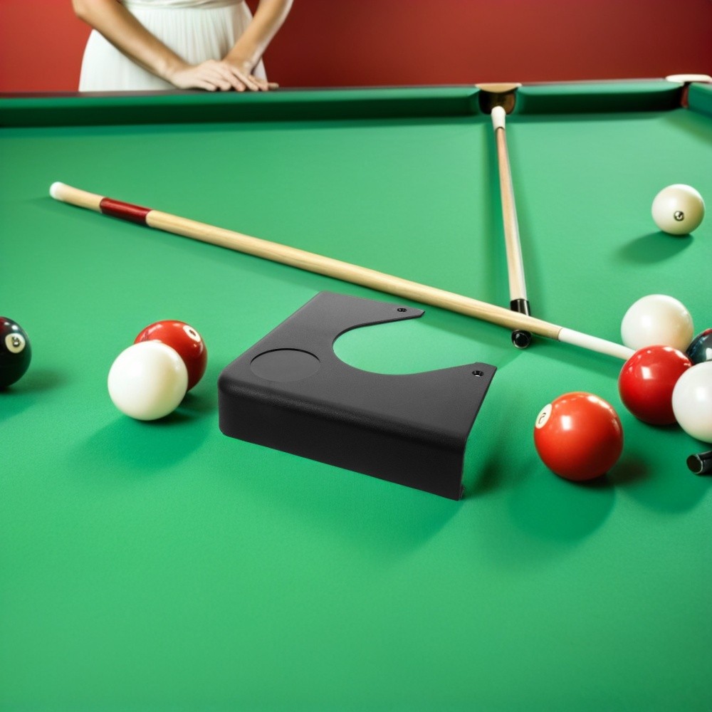2 Pcs Snooker Table Corner Guard Black Plastic Pool Table Replacement Parts
