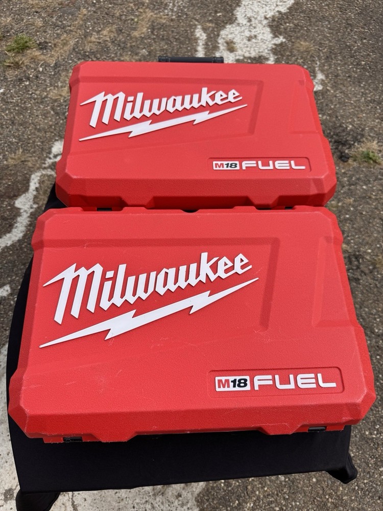 Brand New Empty Milwaukee M18 2997-22 Fuel 2-tool Combo Kit box.