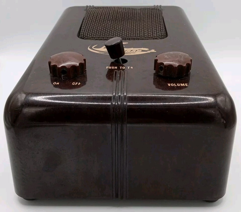 Olson Akrad Magicall E. W. McGrade A-100 speaker systems push to talk untested