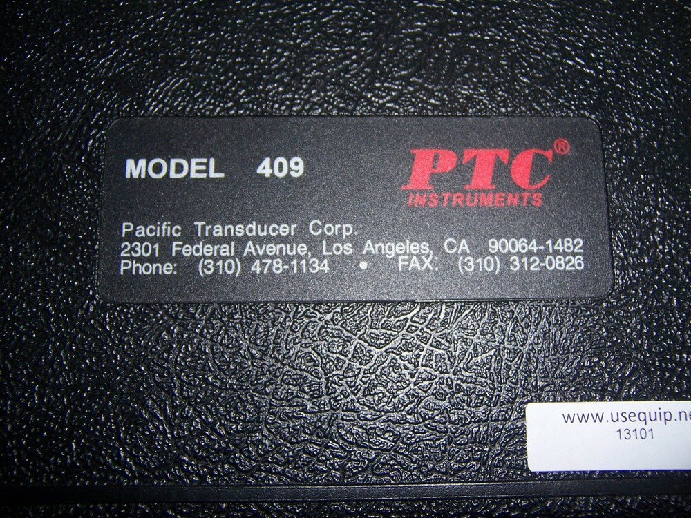 13101 ptc instruments 409 pressure tester type D