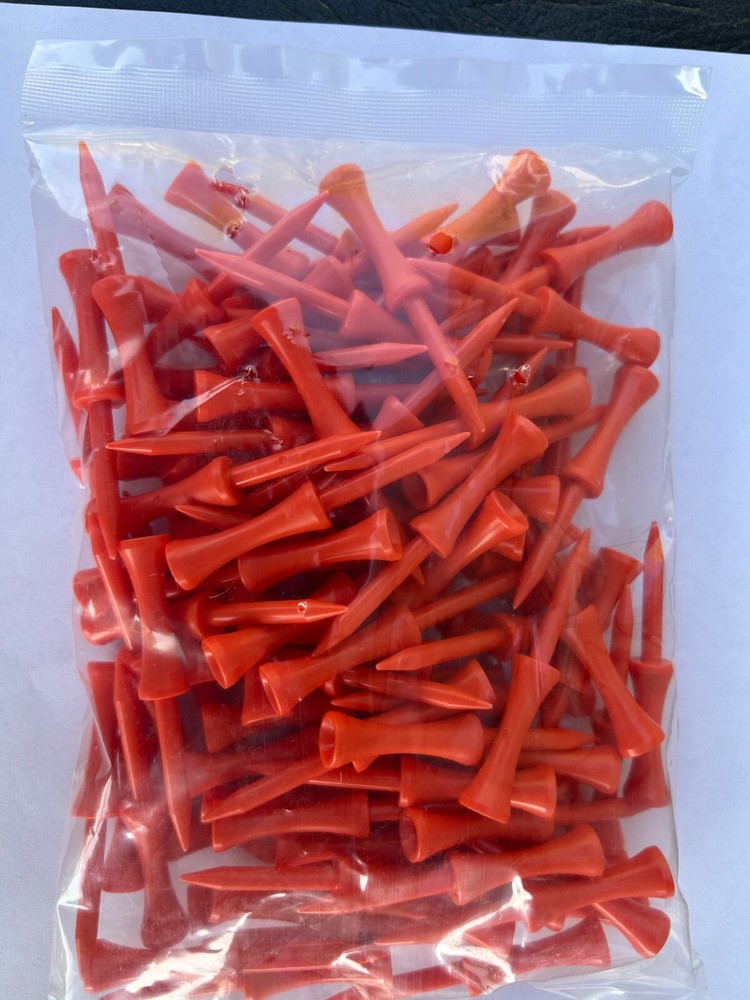 100 x 2 3/4" Step Down Plastic - Orange