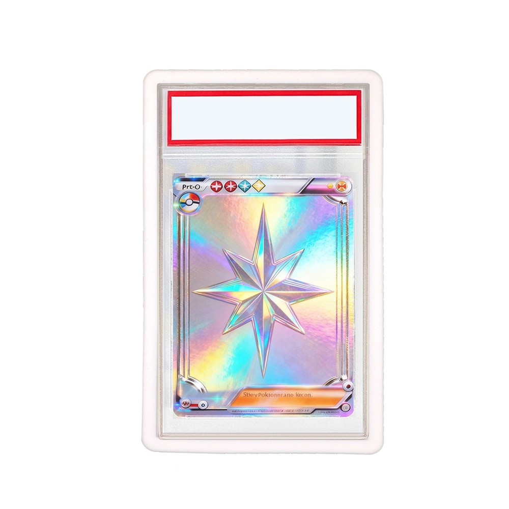 6Pcs/Set Silicone Bumper Guard Slab Protector Frame For PSA Graded Trading Cards