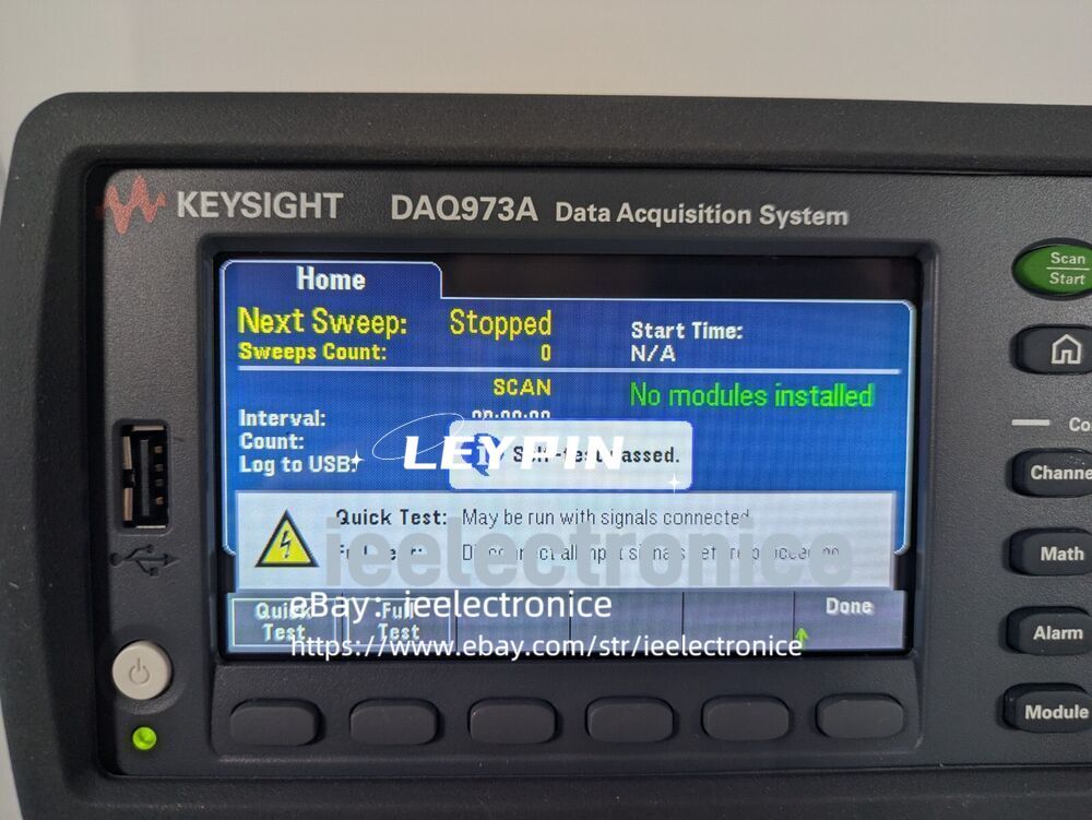 Keysight Technologies DAQ973A Data acquisition System data loggerR2839..-#iee