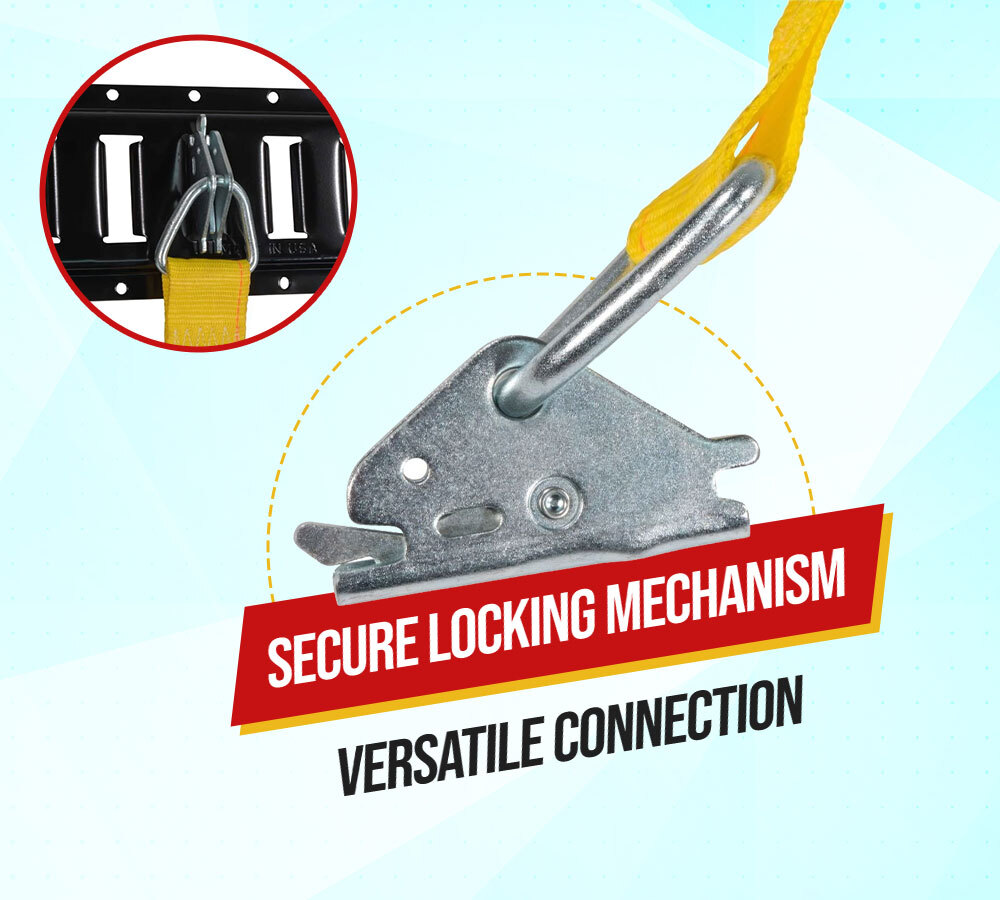 (4 Pack) 12” Single Loop Driver Assist Strap - Heavy-Duty