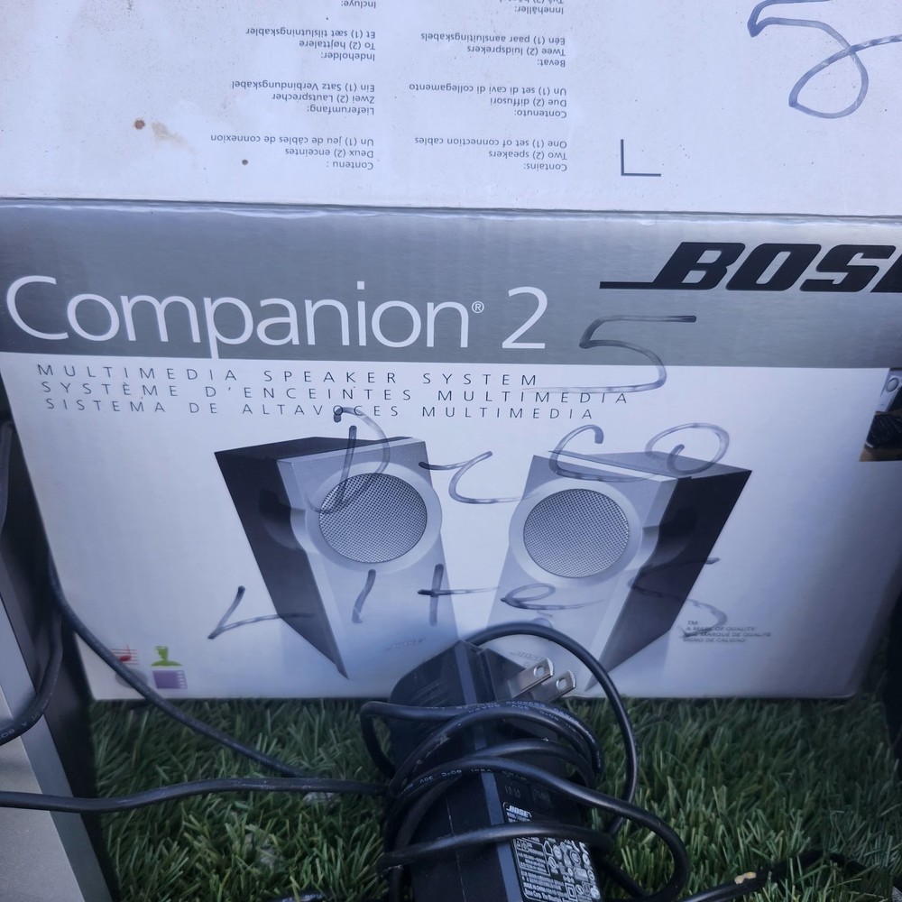 Bose Companion 2 Multimedia Computer Speaker System Left Speaker Busted.