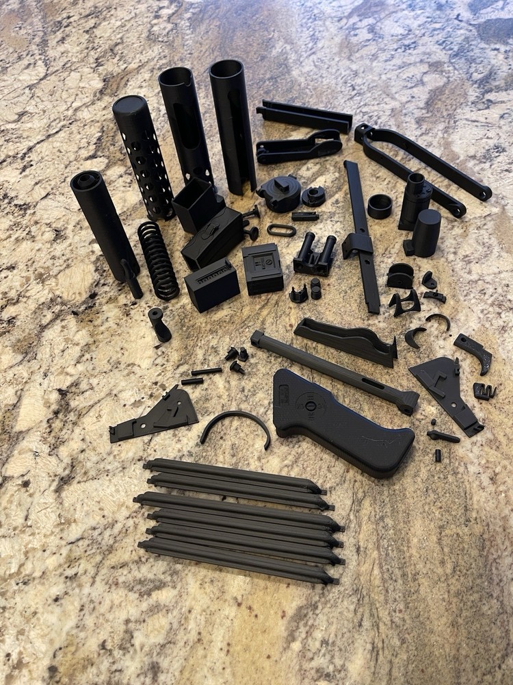 Star Wars, A New Hope, Stormtrooper E11 Blaster.  3d Printed Model Kit.