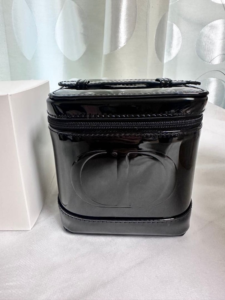 DIOR Novelty Vanity Pouch Case Black