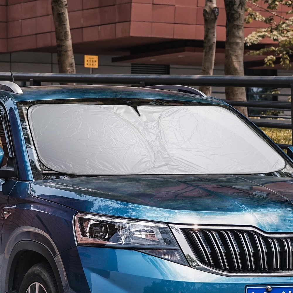 For Jeep Foldable Car Windshield Sun Shade Shield Visor Foldable UV Heat Block