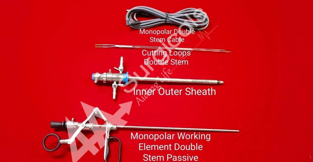 4A TURP Monopolar Active Double Stem Set