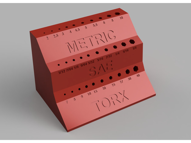 Hex Key T-Handle Holder