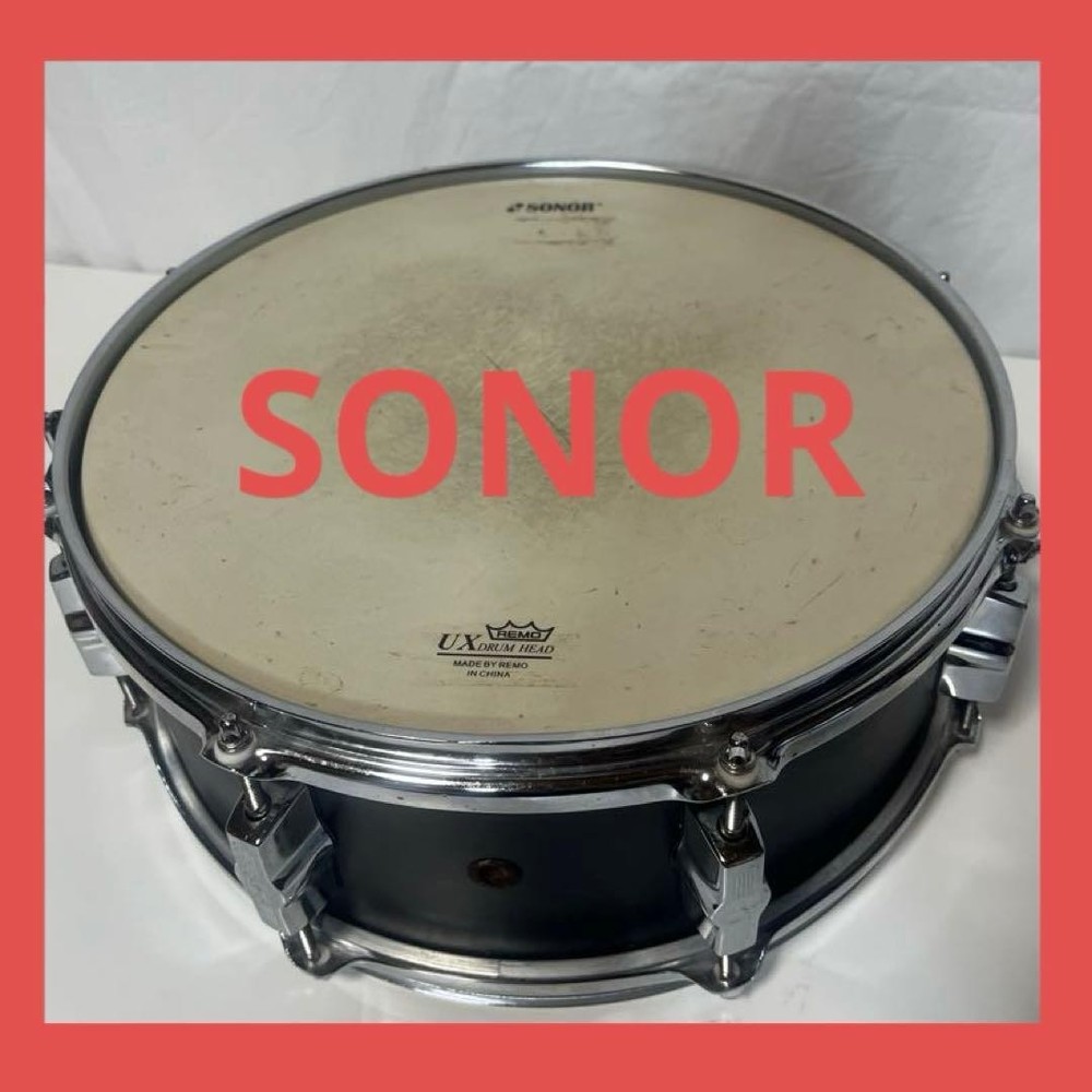 Sonor Snare Drum傷や汚れあり, with Case, Used, Drums, Percussion