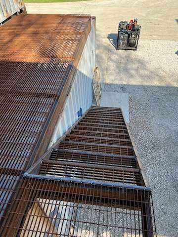 Steel Grating - 29-3/4" x 21' x 1" - Walkway, Drain Cover, Decking