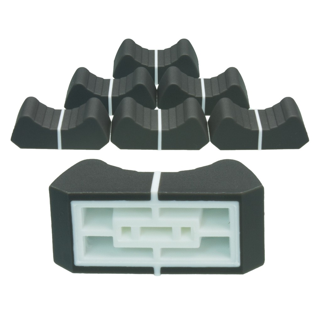 Sifam 6 FADER KNOB cap GREY fit 4mm slider potentiometer replacement knobs