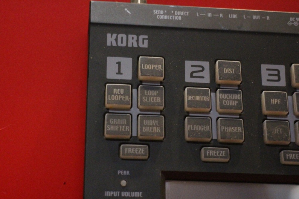 USED Korg KAOSS PAD QUAD Dynamic Effect Processor KP U2132 240209