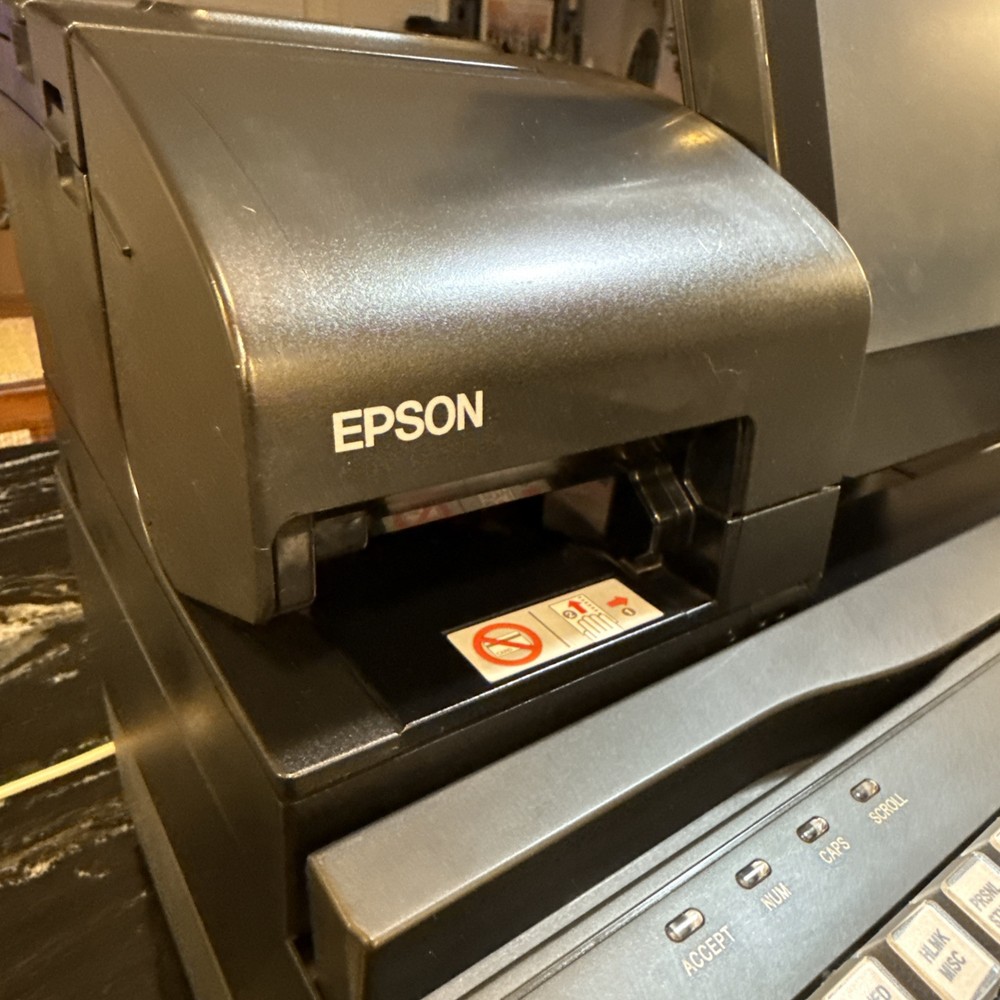 POS Complete Till System Cash Register Touchscreen Scanner Debit Reader