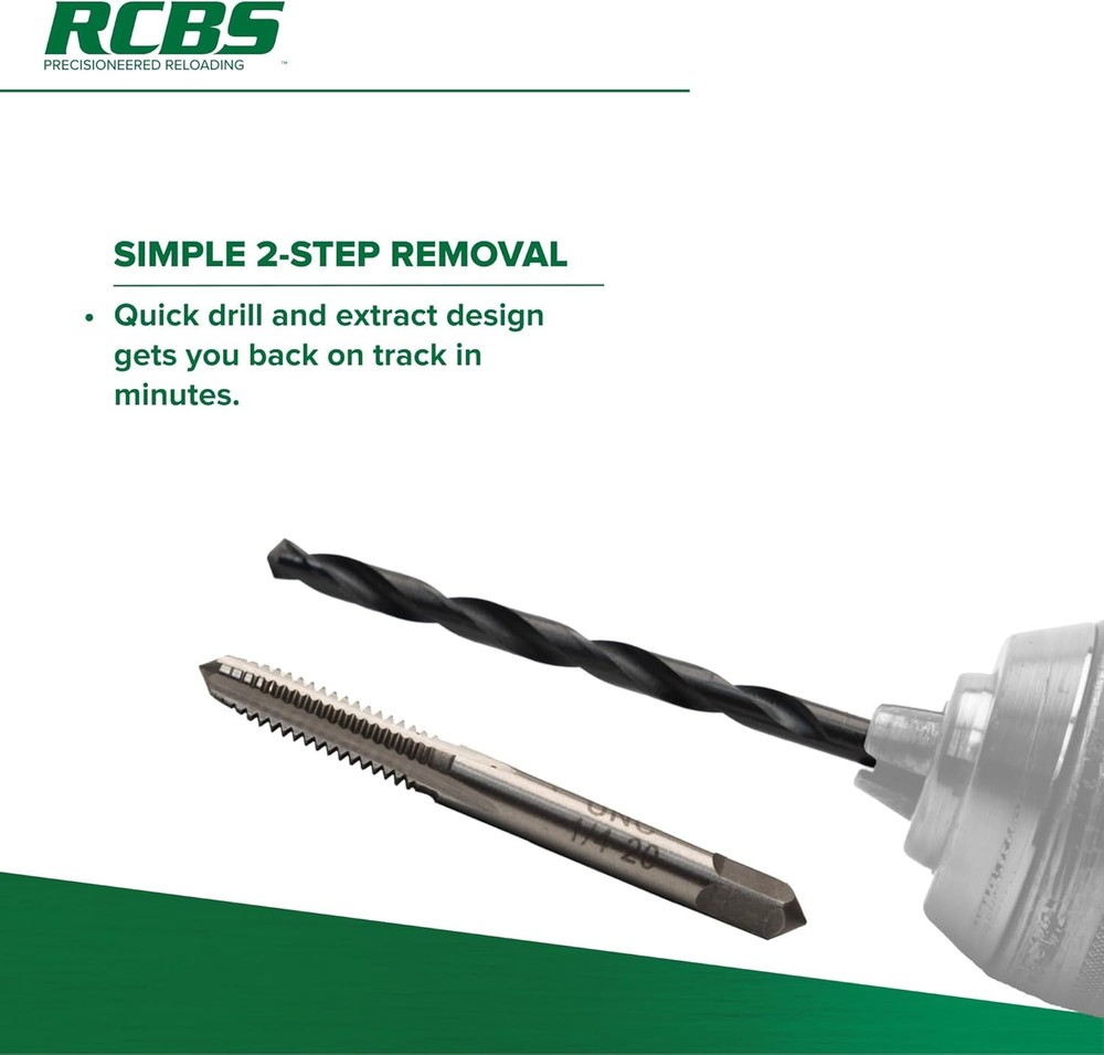 RCBS Stuck Case Remover Kit, Complete Kit for Removing One Size, Multicolor
